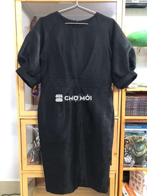 Đầm Nem Nữ Đen eo 72-76cm