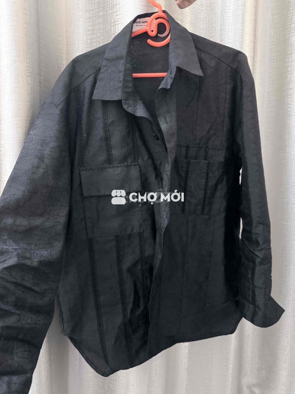 Áo sơ mi nam vải thoáng mát