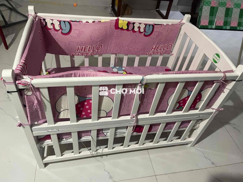 Cũi trẻ em 70x110cm Đã sử dụng