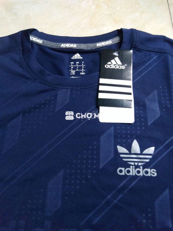 Áo thun nam Adidas vải thun