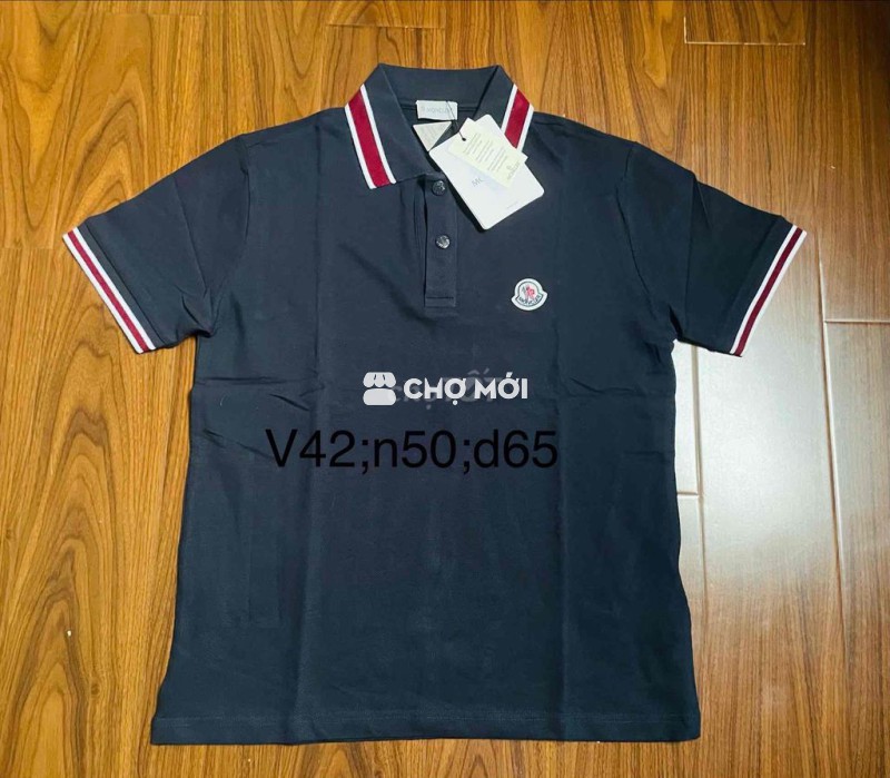 Áo thun polo Moncler Nam size M
