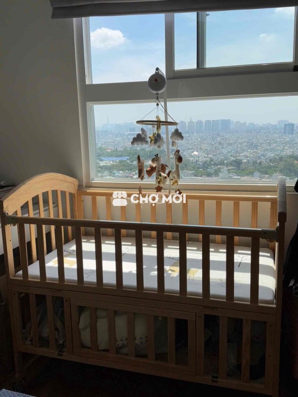 Cũi Chilux full option (Cũi + Nệm xơ dừa + quây)