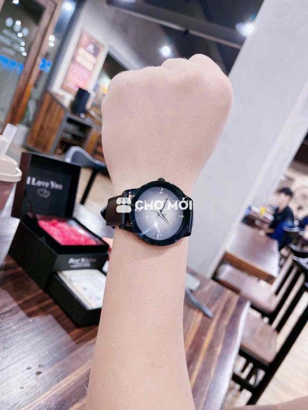 Đồng hồ Armitron Nam Dây da Đen