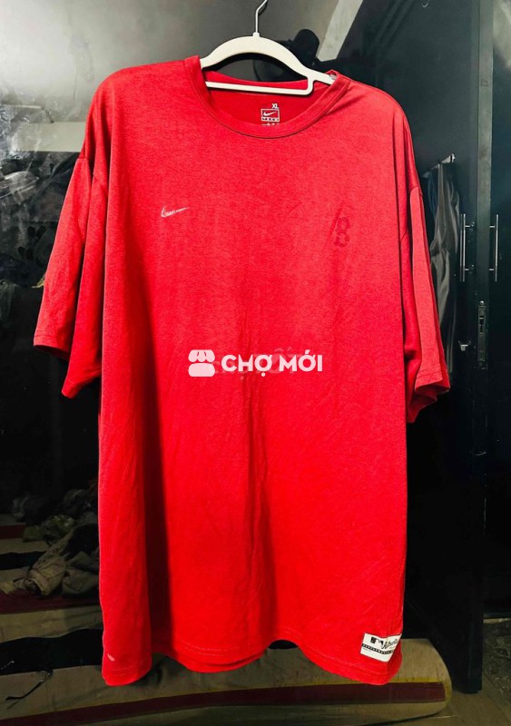 Áo thun màu đỏ đẹp sang trọng xịn xo Nike MLB 0000
