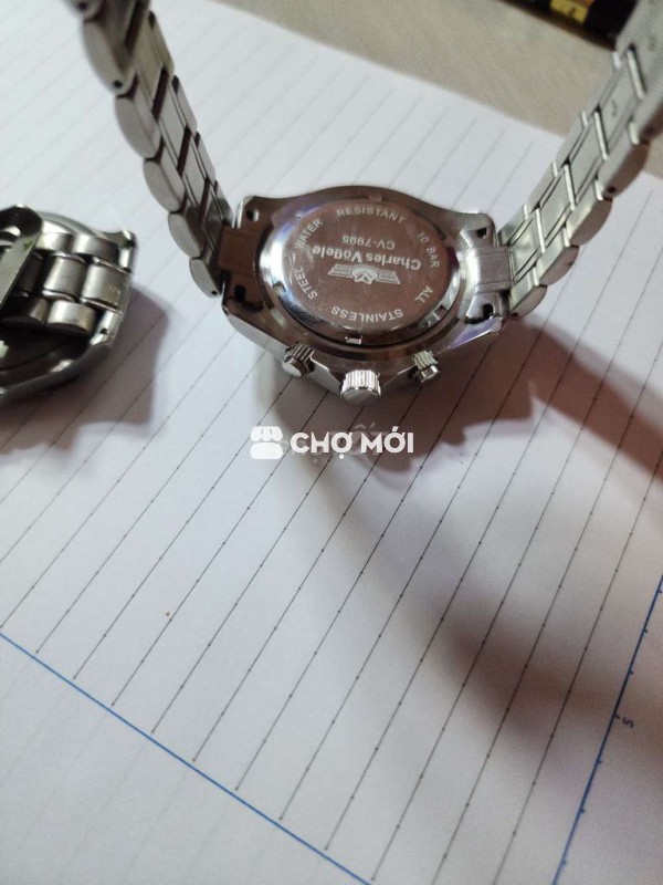 Đồng hồ Charles Vogele Nam Thép không gỉ