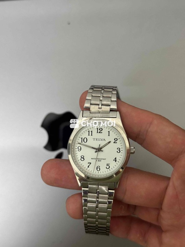 Đồng hồ Telva TEV-2278 Bạc Nam