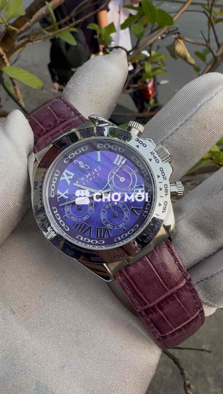 Đồng hồ Cogu Italy Nam Thép 40mm