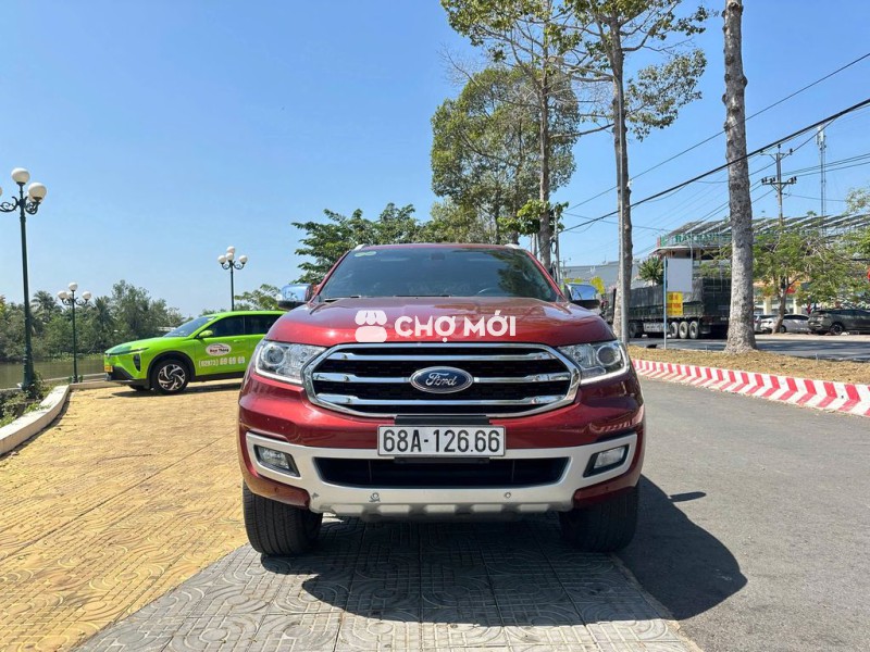 Ford Everest Titanium Đỏ 2019 Xe Cá Nhân 1 Chủ