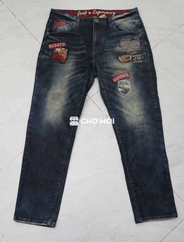 Quần jeans nam Jeep size 28 95%
