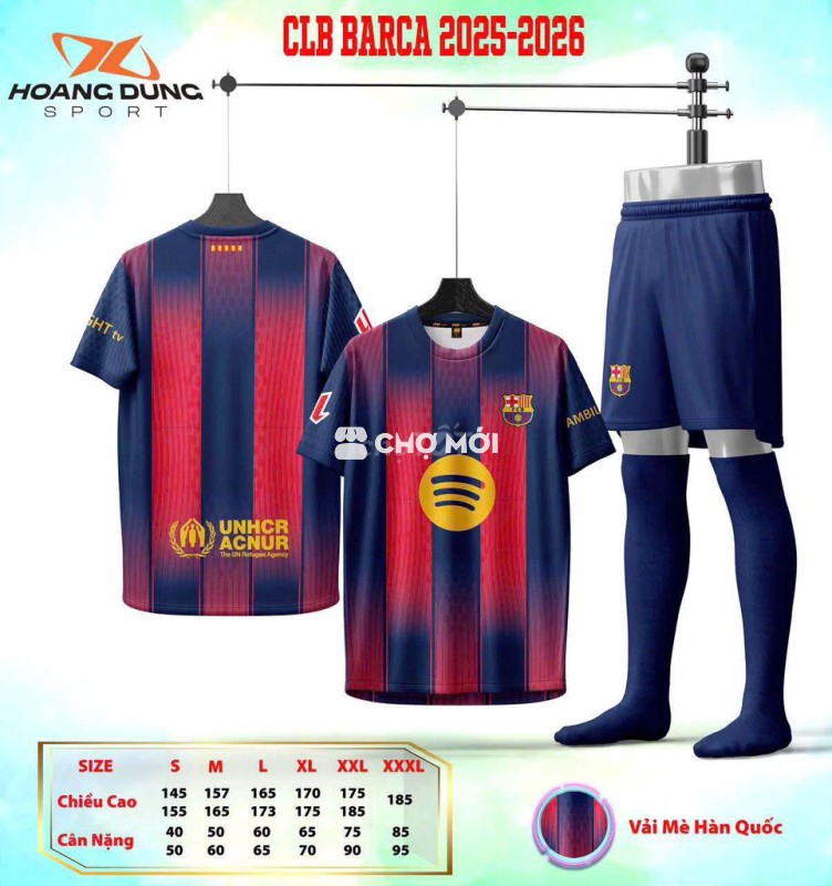 (Đồng giá 130k/1bộ) Áo bóng đá 2025-2026 Nam Đỏ