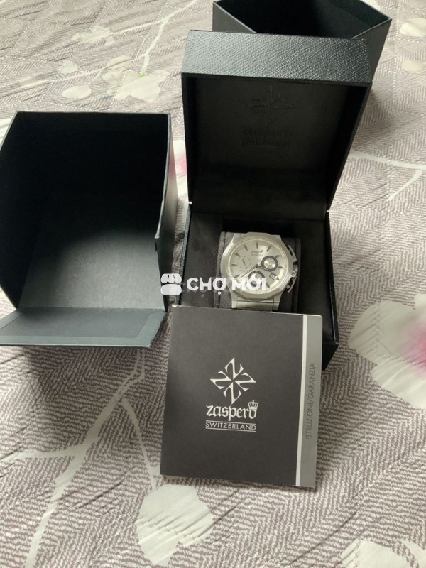 Đồng hồ Zaspero Bán tự động Bạc Nam