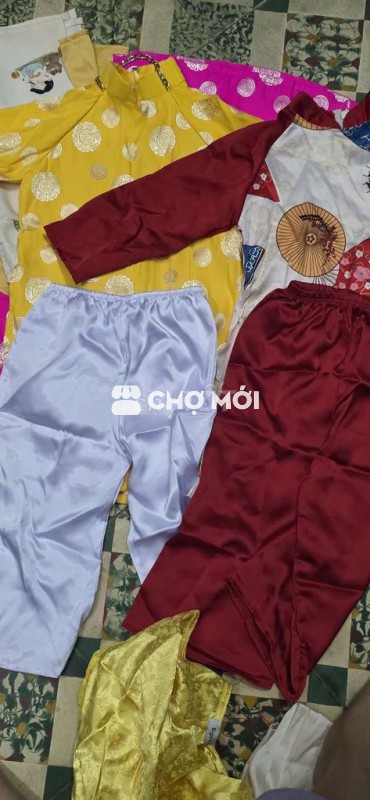 Áo dài trẻ em bé trai 2-3 tuổi