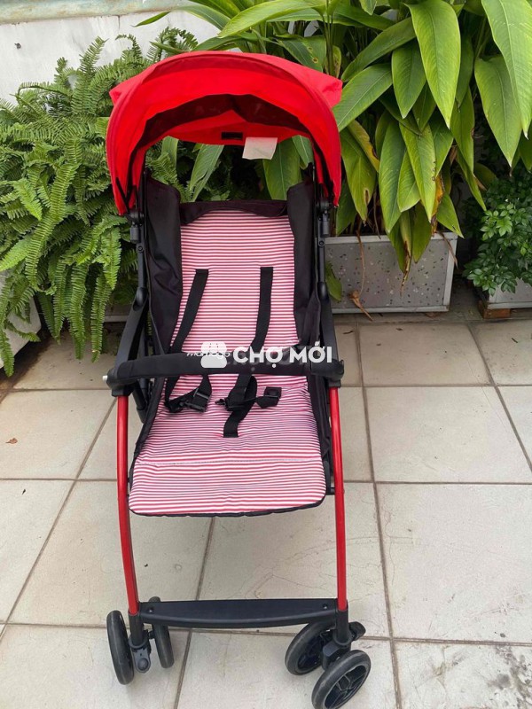 Xe đẩy Mamago Nhôm Đỏ Mới 80%