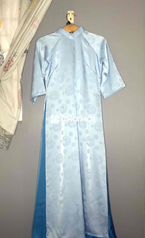 Bộ Áo Dài Kèm Quần Gấm Phượng Hoàng Hàng Shop Sale