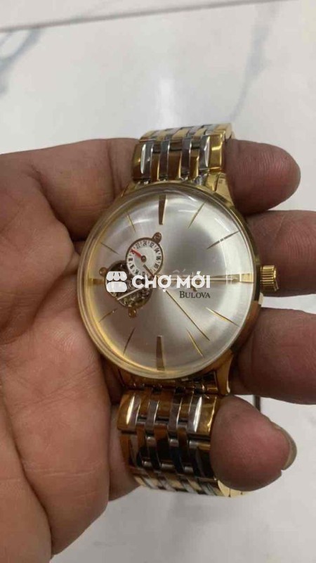 Đồng hồ Bulova Nam Vàng Bạc 42mm