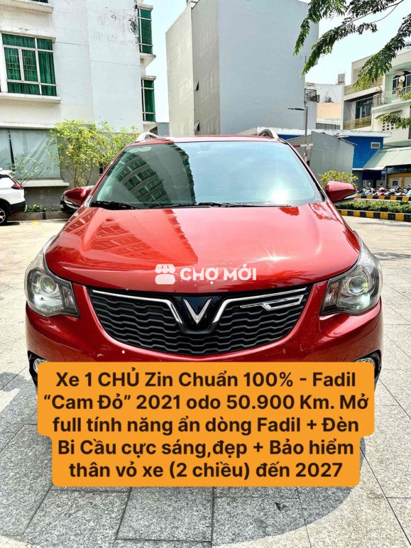 ✅FADIL CAM ĐỎ FULL OPTION. ZIN 100%, BH HÃNG 6 NĂM