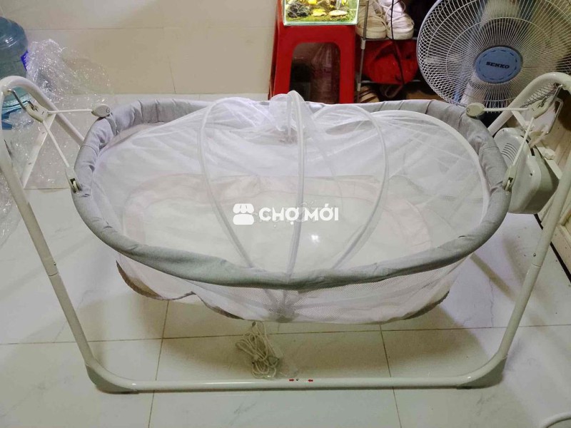 Nôi tự động Autoru Z-Basic Xám