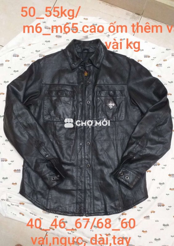 Thanh lý áo da thật Harley Davidson