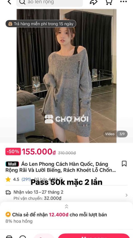 Áo len nữ Hàn Quốc