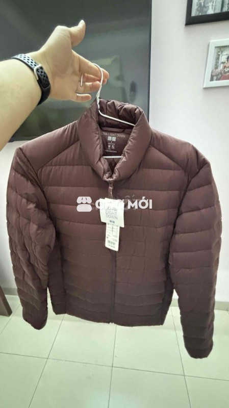 Áo phao nam Uniqlo Nhật lông vũ siêu nhẹ mới 100%