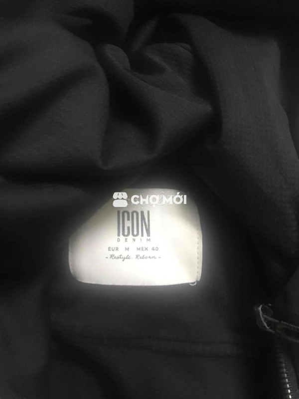 Áo khoác ICON DENIM Nam Đen size M