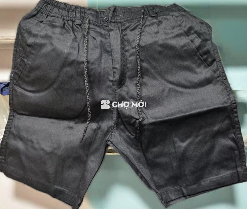 Quần short nam vải