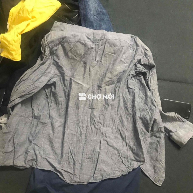 Áo sơ mi BLUE MAN Nam Xám