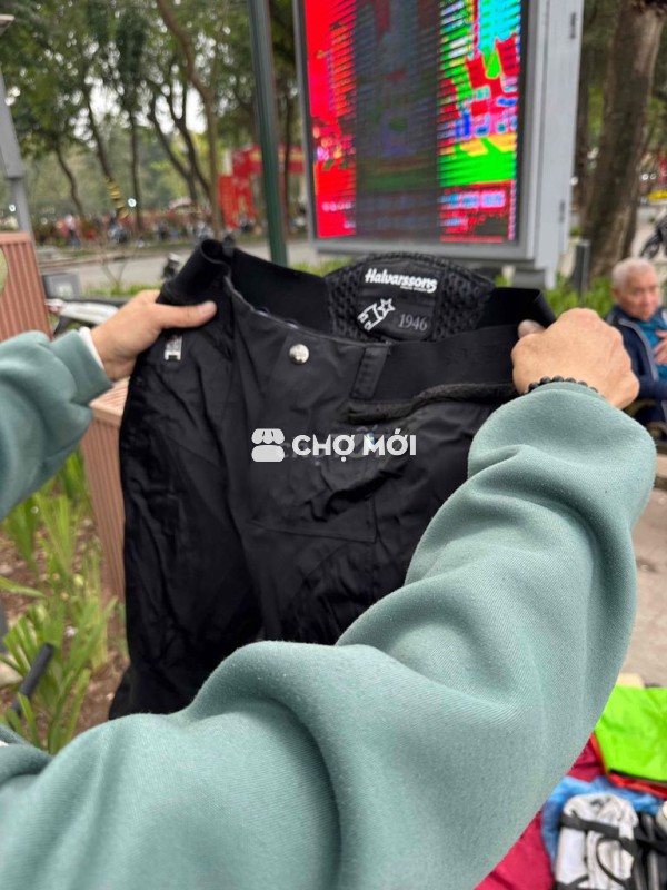 Quần mô tô Halvarssons Nam Đen