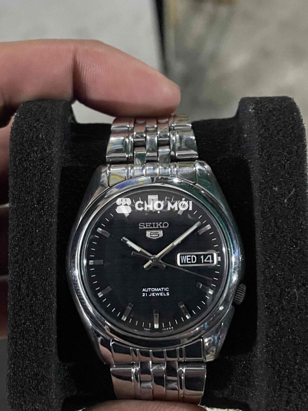 Đồng hồ đeo tay Seiko 5 Nam Bạc