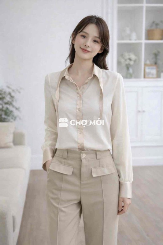 Set đồ công sở Nữ vải mềm size S