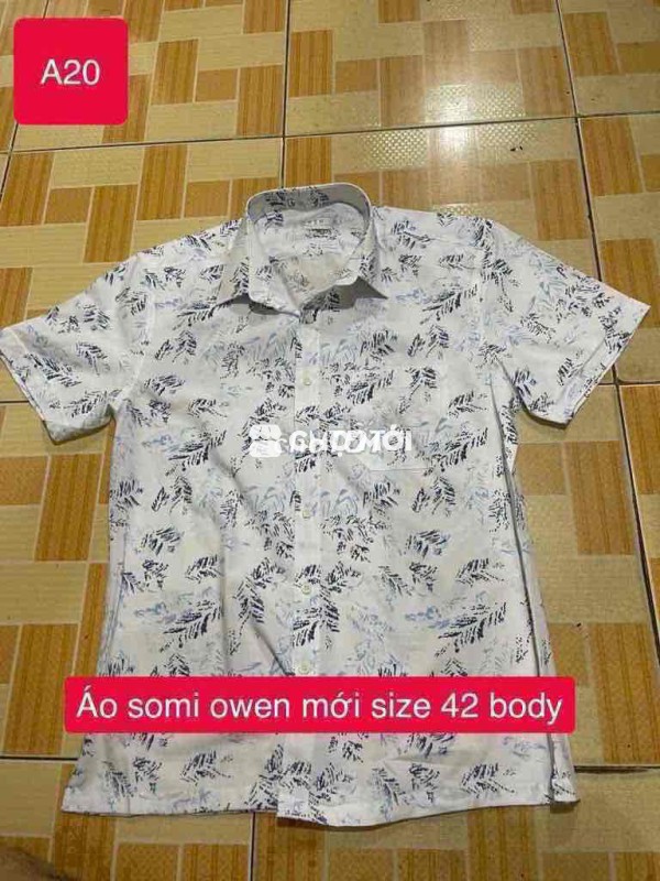 Áo sơ mi Owen Nam size 42