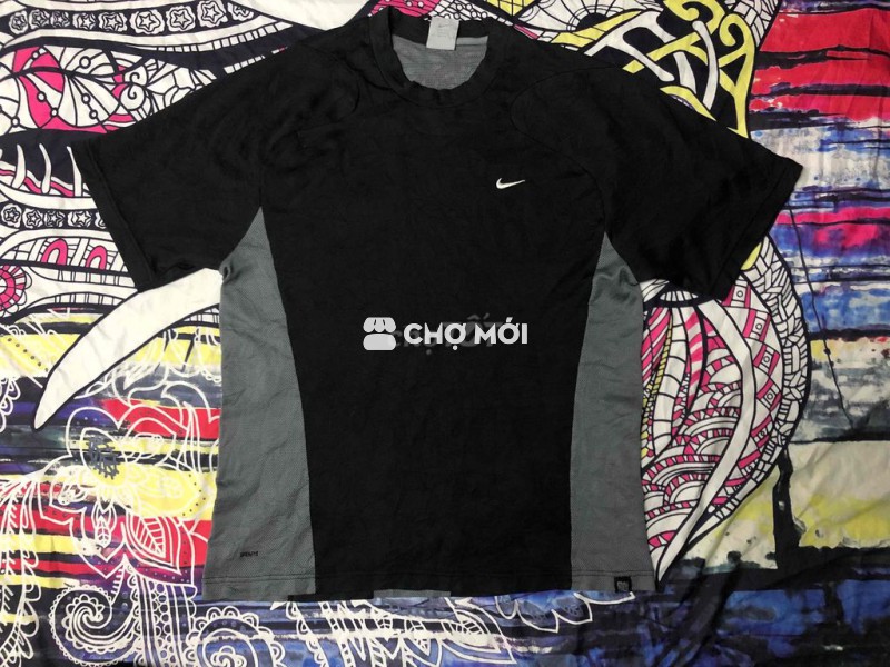 NiKe Dri Fit đen xám 70-80kg