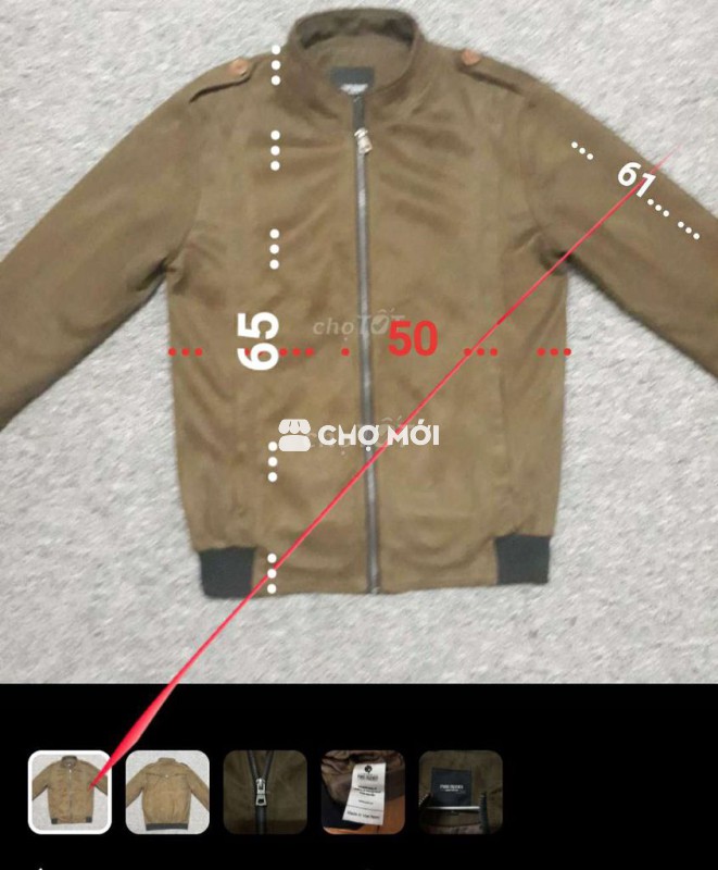 Áo khoác PHAN NGUYEN Nam size L