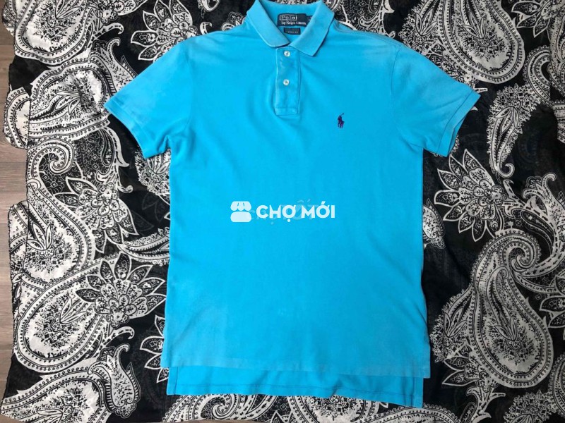 Polo ngựa xanh nam thêu 60-70kg