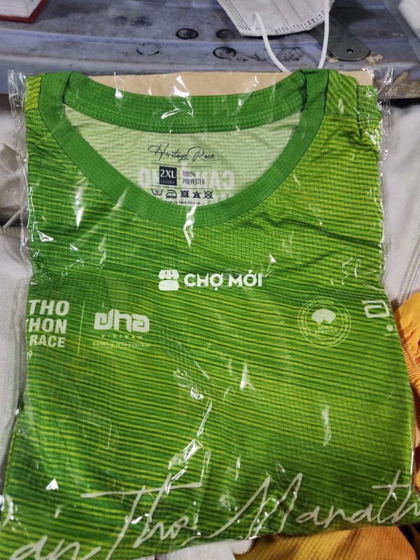 Áo giải Cần Thơ Heritage Marathon 2025 sz 2XL mới