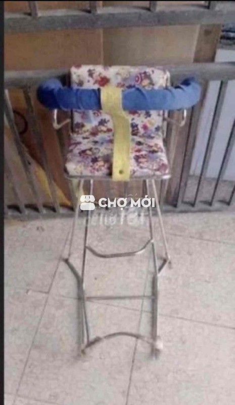 Ghế ăn dặm Kim loại Vải