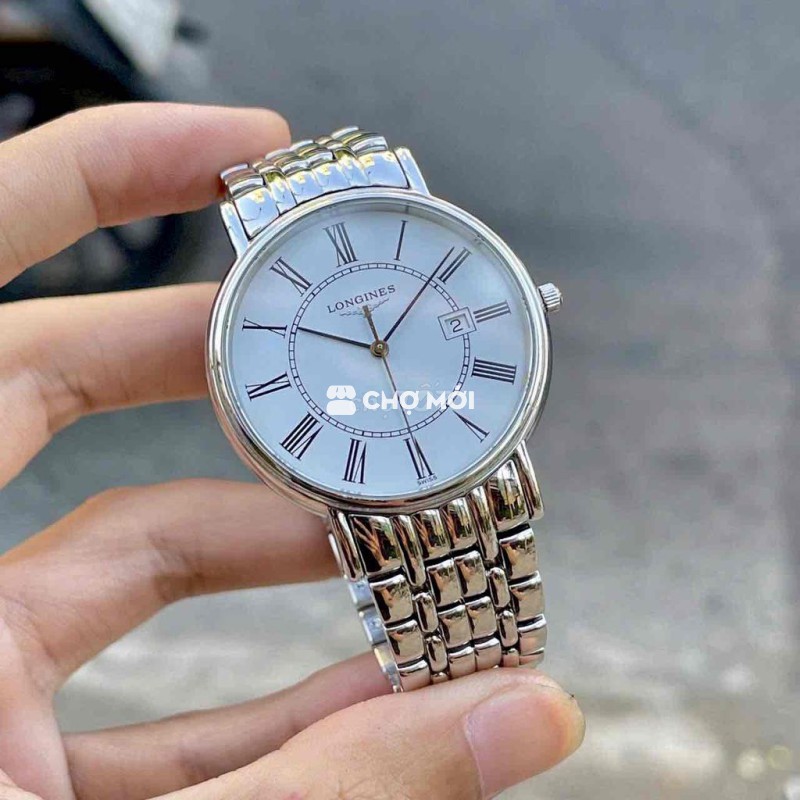 Đồng hồ Longines 38.5 máy pin mỏng