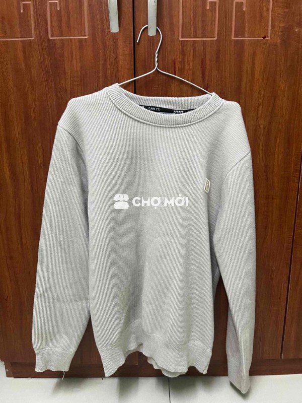Áo len CARLCS like new 99% Unisex màu be size L