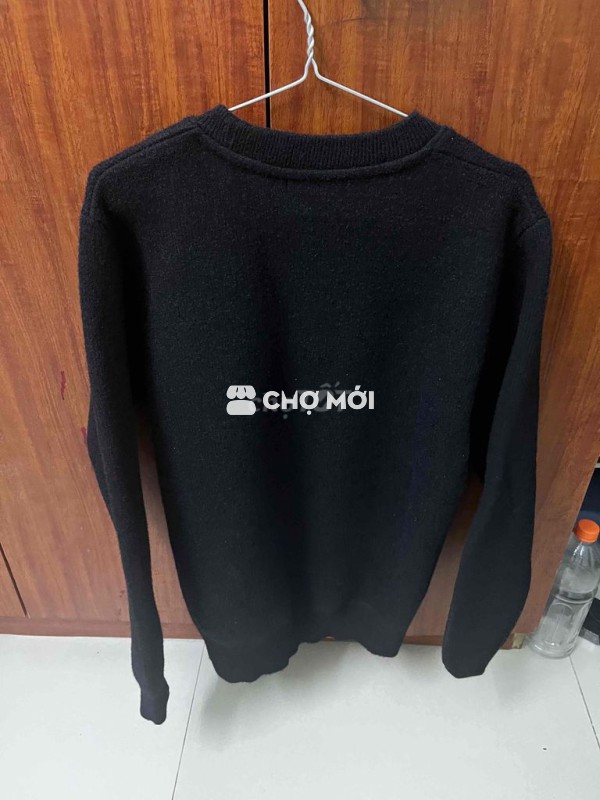 Áo len nam CARL CS like new 99% Đen size L