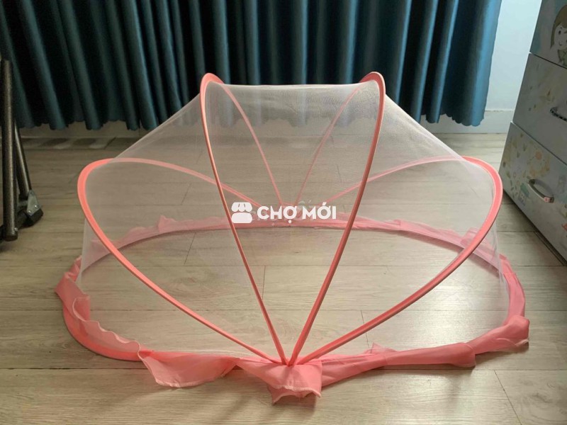 Mùng gập trẻ em vải lưới