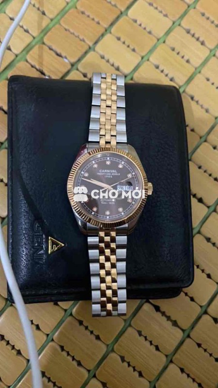 Đồng hồ Carnival Nam Thép không gỉ