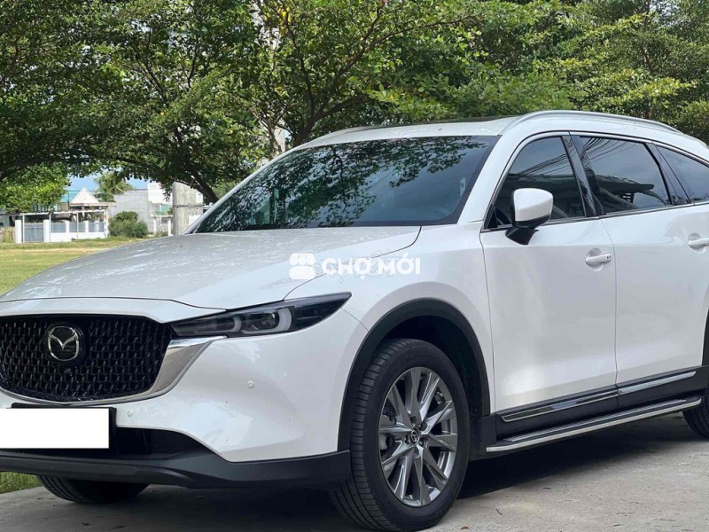 Mazda CX8 2025 Premium Trắng 30.000km
