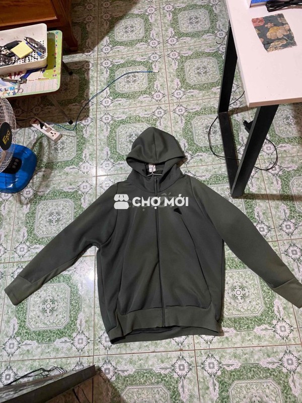Áo khoác Adidas Nam XL Xanh rêu