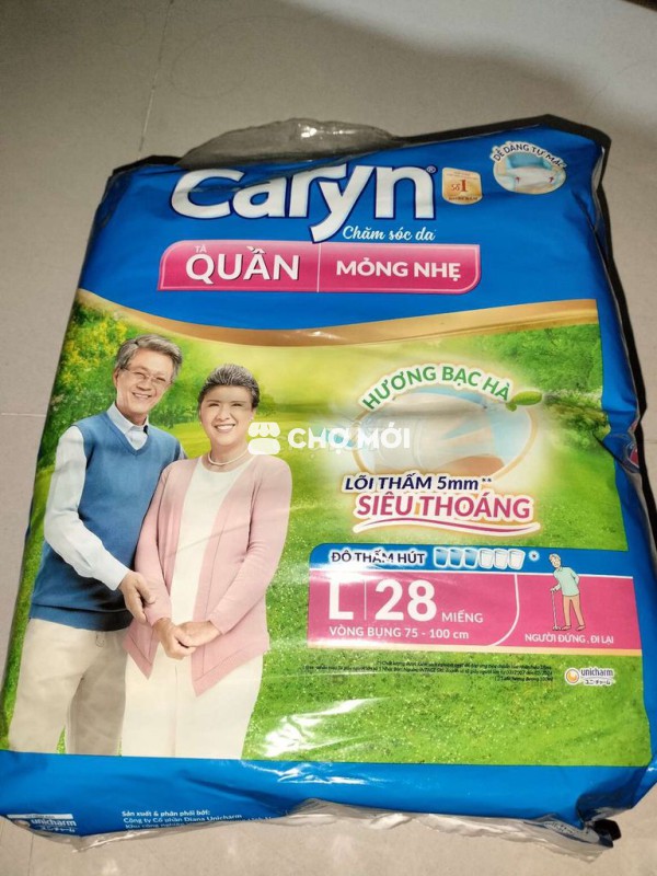 2 Bịch tã quần Caryn L 28 miếng