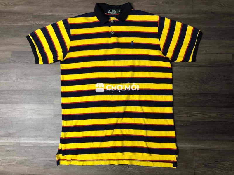 Polo Ralph Lauren đen vàng 98% 50-65kg
