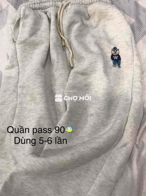 Quần thể thao Nỉ Unisex