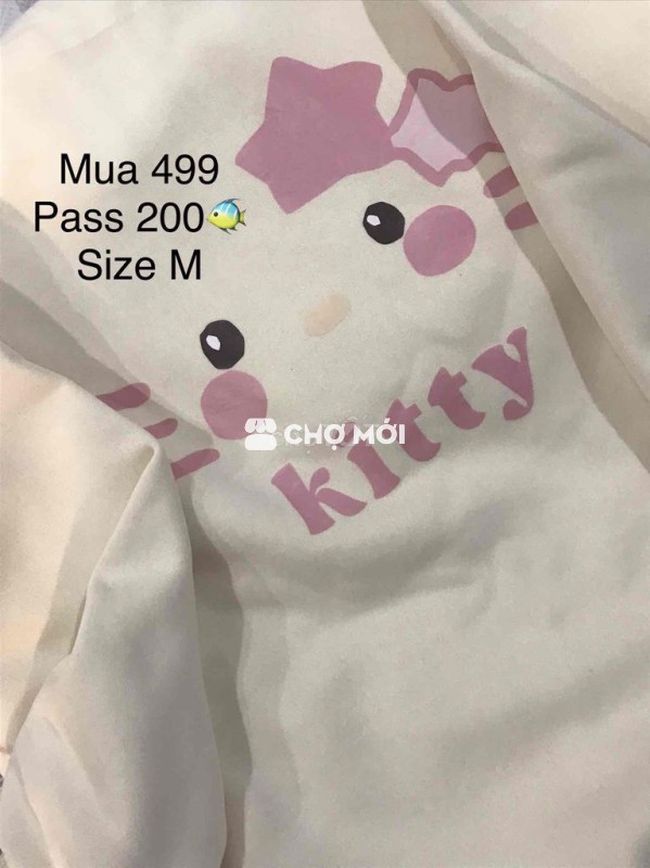 Áo thun Hello Kitty nữ size M