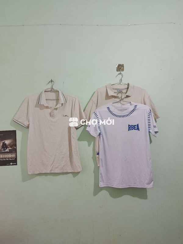 Combo 3 Áo Thun Polo XL _ Thanh Lý