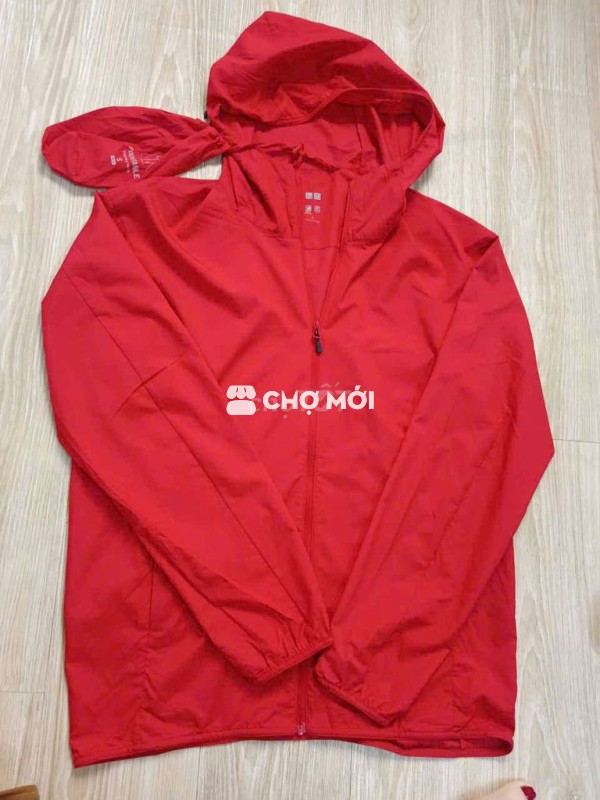 Áo khoác gió Uniqlo 1 lớp sz M n52 d67