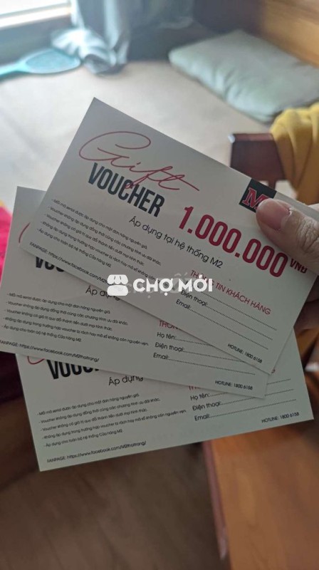 Voucher M2 Quần áo